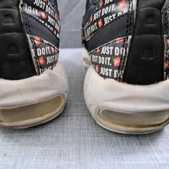 %Nike Air Max 95 SE Just Do It Sneakers 2018 Black Men’s Size 8.5 / A 36 main image 15